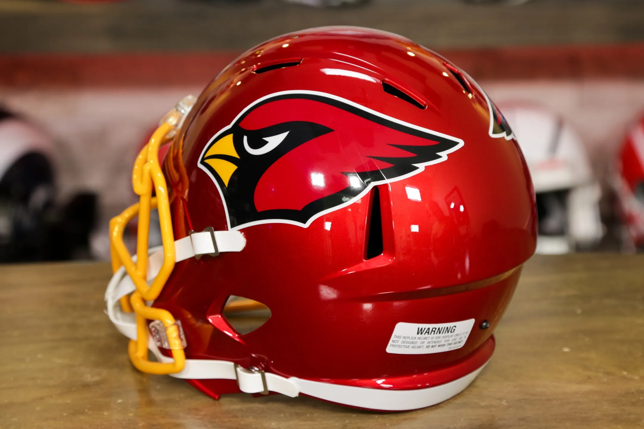 Arizona Cardinals Riddell Speed Replica Helmet - Flash