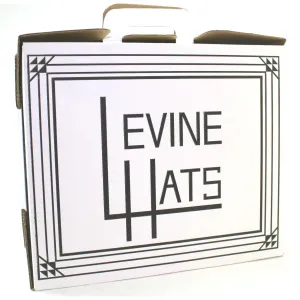 Big Hat Box by Levine Hat Co.