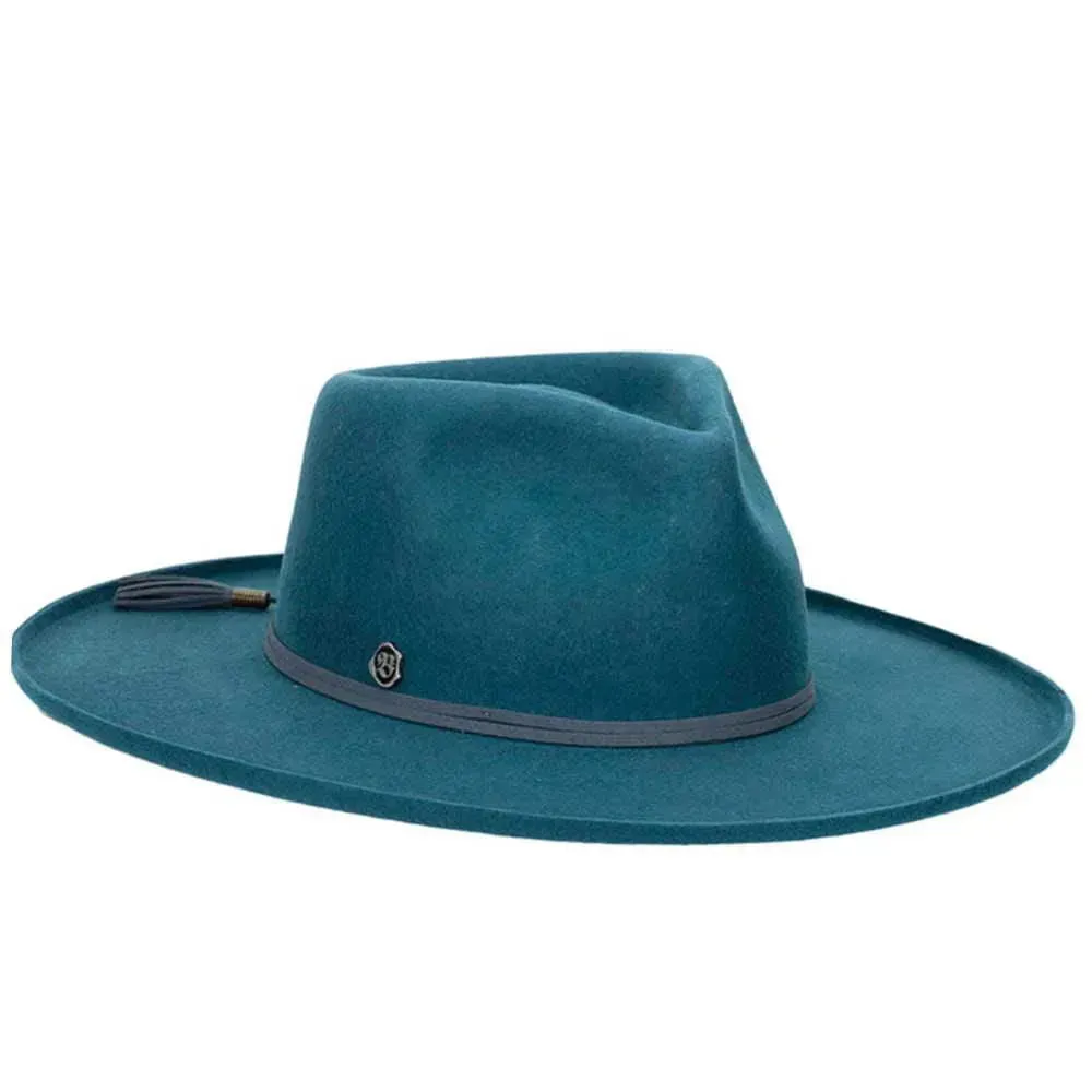 Biltmore Revel Heart - Womens Wide Brim Fedora Hat