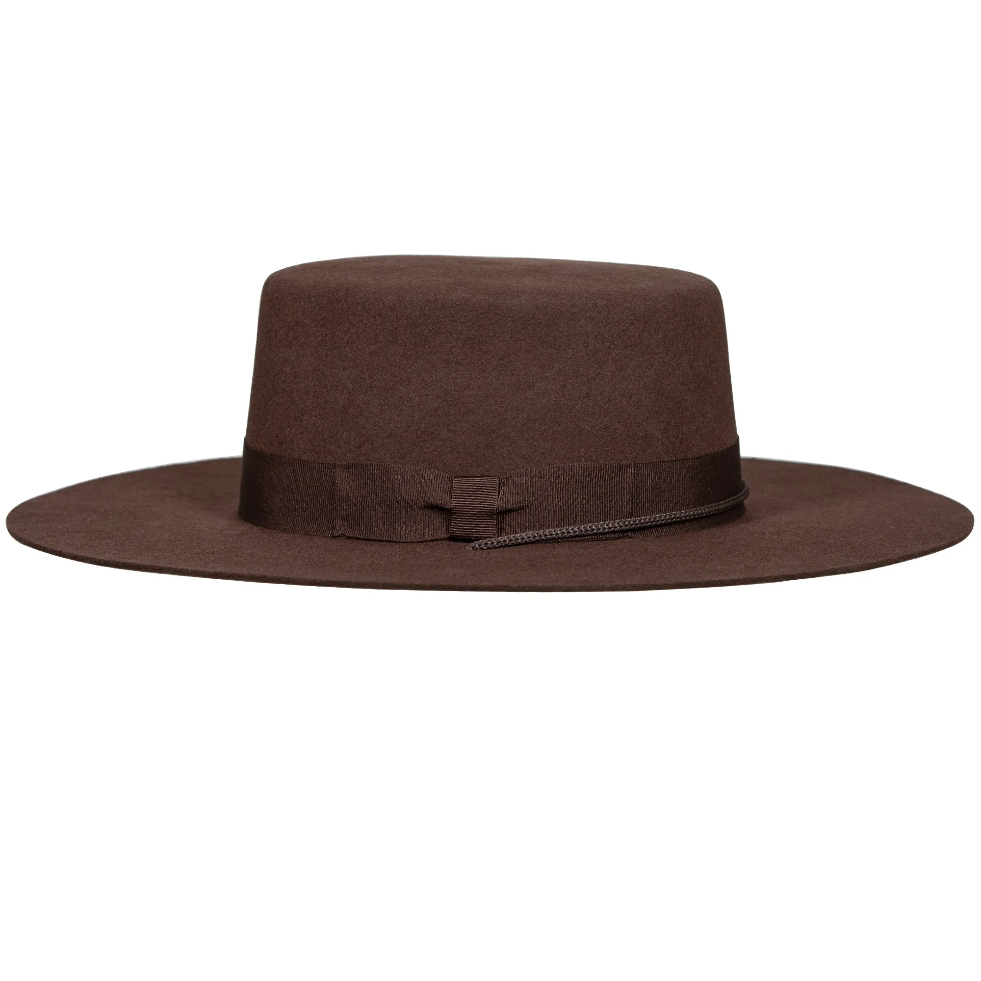 Bolero Wide Brim Flat Crown Hat by Levine Hats