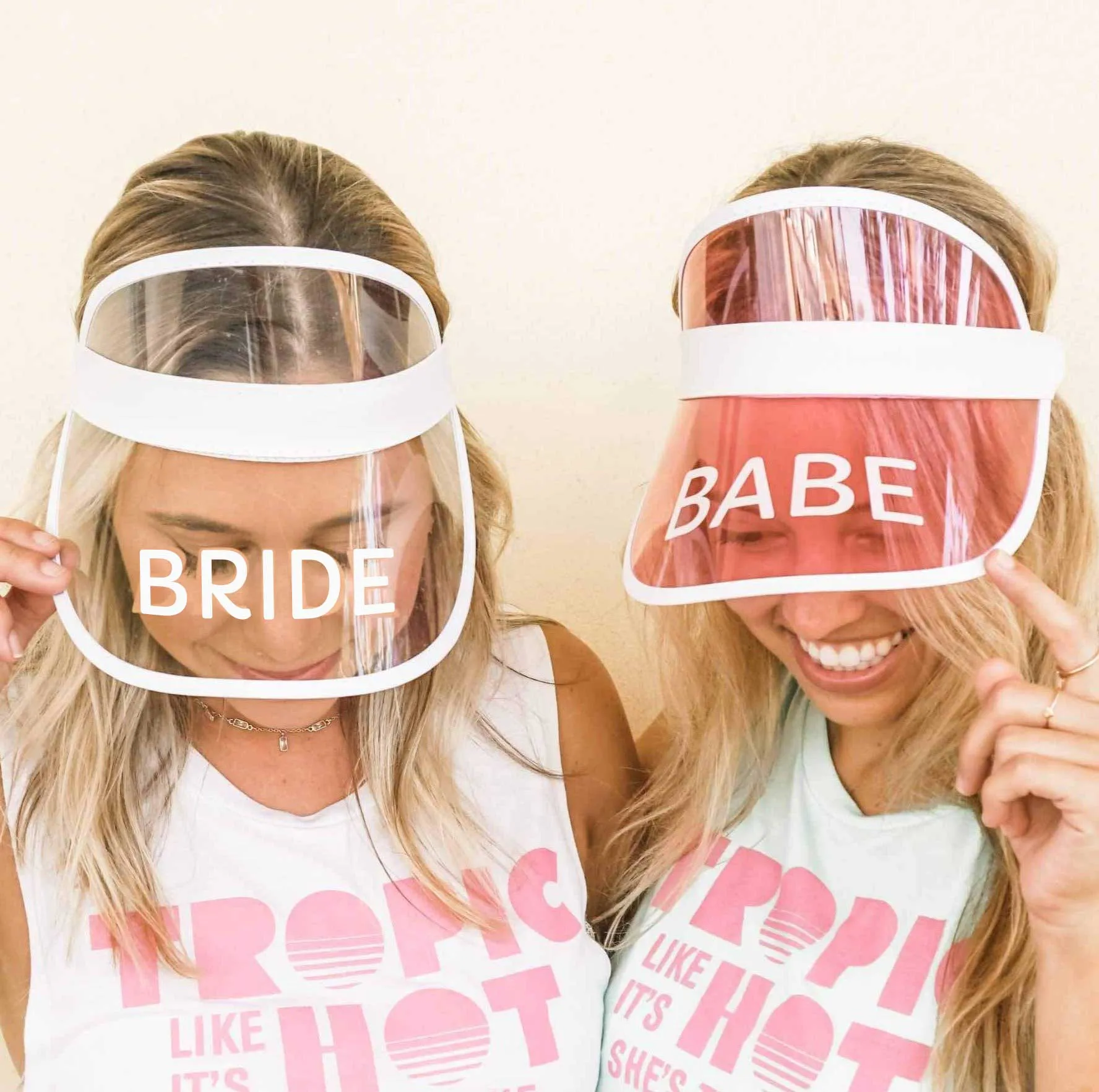 Bride's Babes Retro Sun Visors