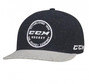 CCM Academy Flat Visor Snapback Cap