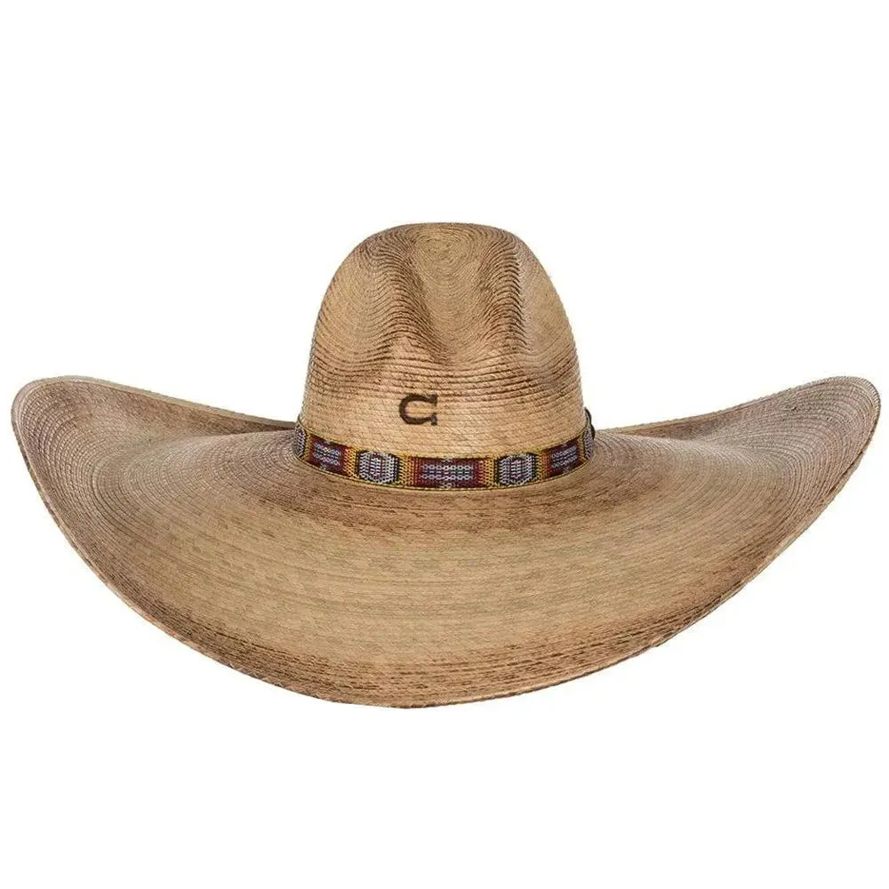 Charlie 1 Horse Coyote - Mexican Palm Straw Women's Wide Brim Cowboy Hat