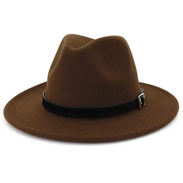 Classy Men Classic Brown Fedora