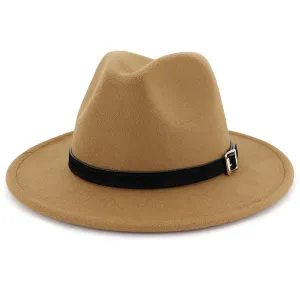 Classy Men Classic Camel Fedora