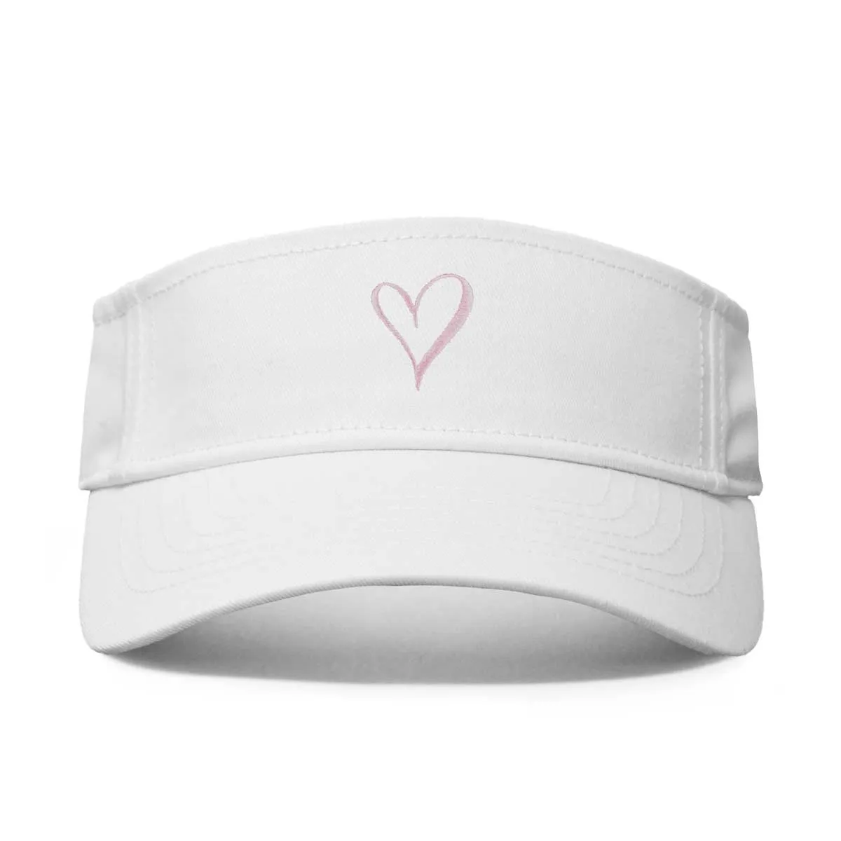 Dalix HandDrawn Heart Visor