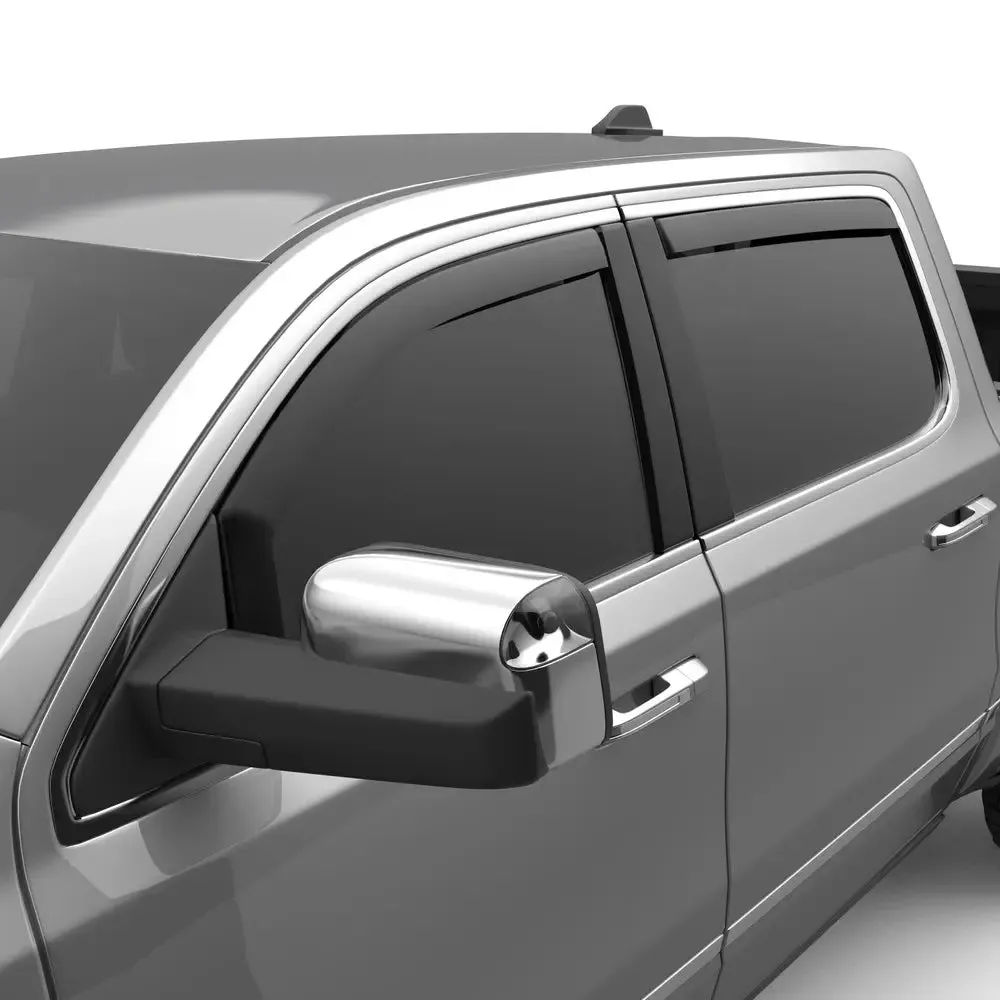 EGR In-Channel Window Visors For RAM 1500 Crew Cab 19-23