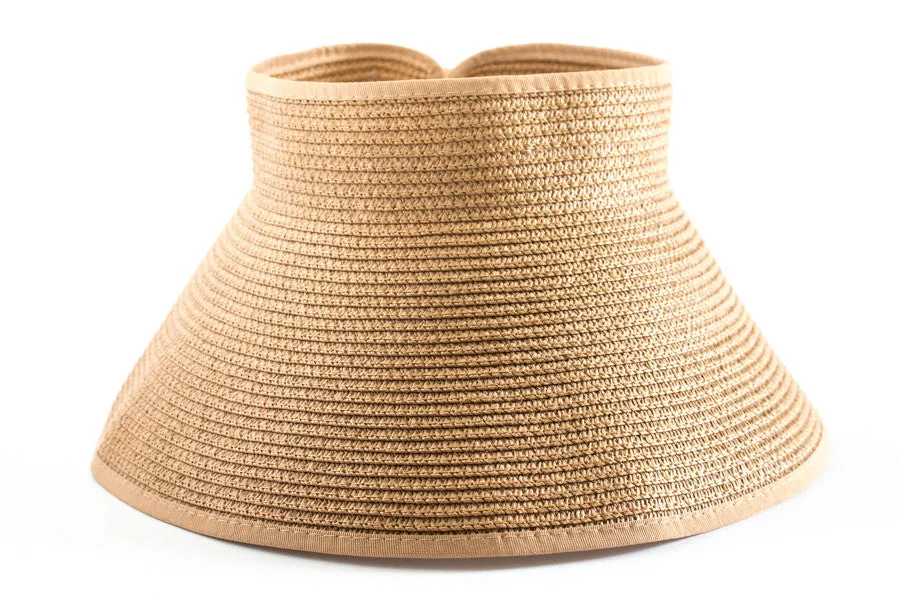 Foldable Beach Straw Hat | Wide Brim | 8 Colors