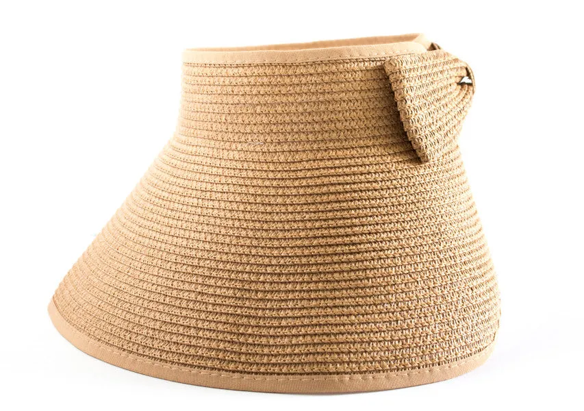 Foldable Beach Straw Hat | Wide Brim | 8 Colors