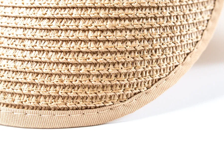 Foldable Beach Straw Hat | Wide Brim | 8 Colors