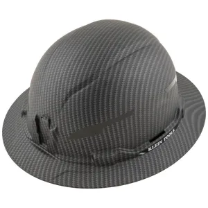 Hard Hat, Premium KARBN™ Pattern, Non-Vented Full Brim, Class E