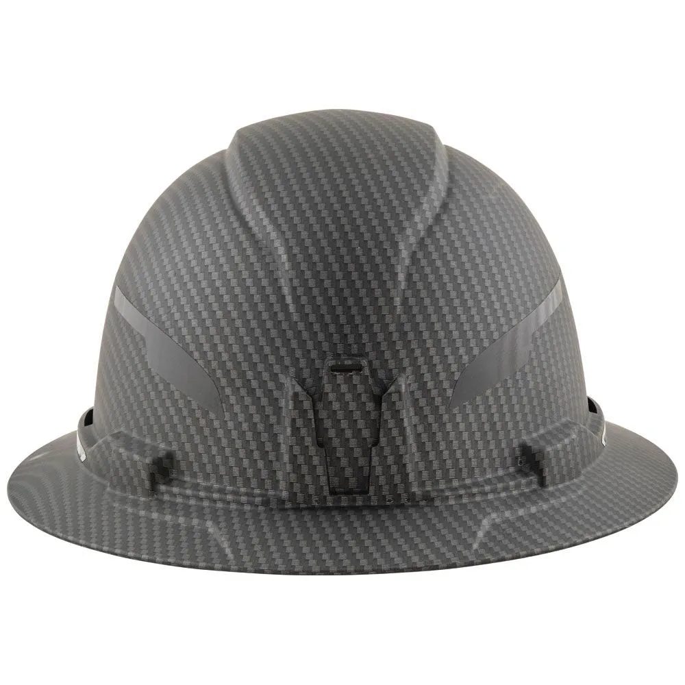 Hard Hat, Premium KARBN™ Pattern, Non-Vented Full Brim, Class E