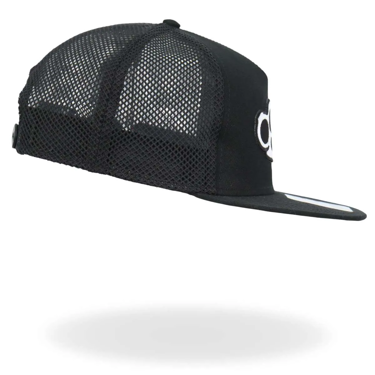 Hot Leathers Hardcore Knuckles Black Snap Back Hat GSH4008