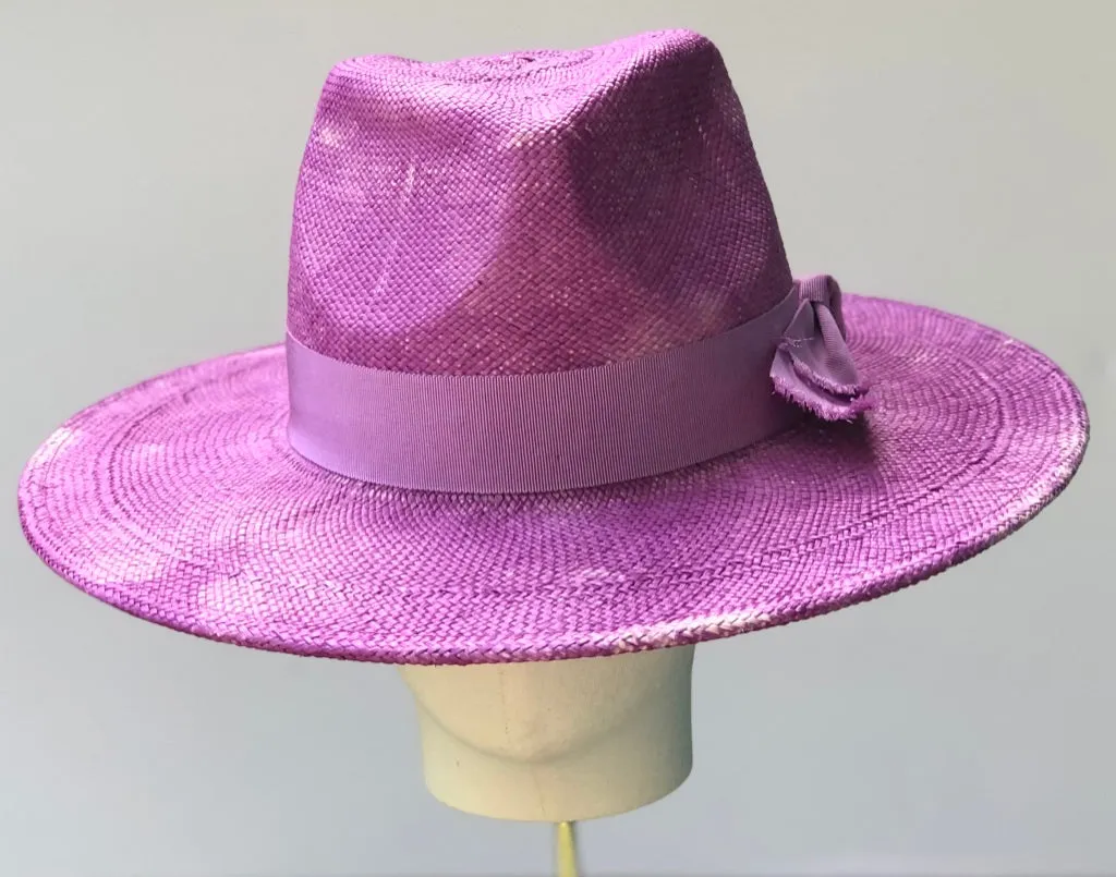 Jesse Fedora in Distressed Violet