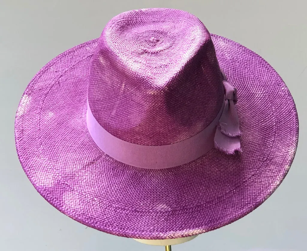 Jesse Fedora in Distressed Violet