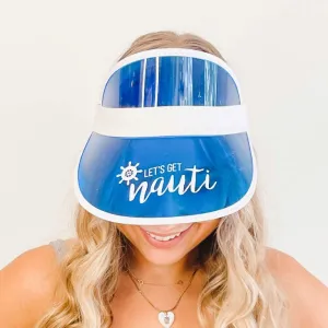 Let's Get Nauti Retro Sun Visors