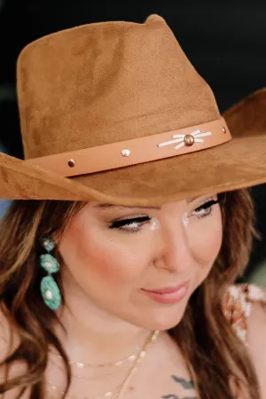 Like A Tumbleweed Suede Hat | Tan