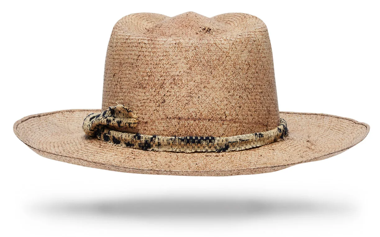 Montecristi Earth Dyed wide brim band