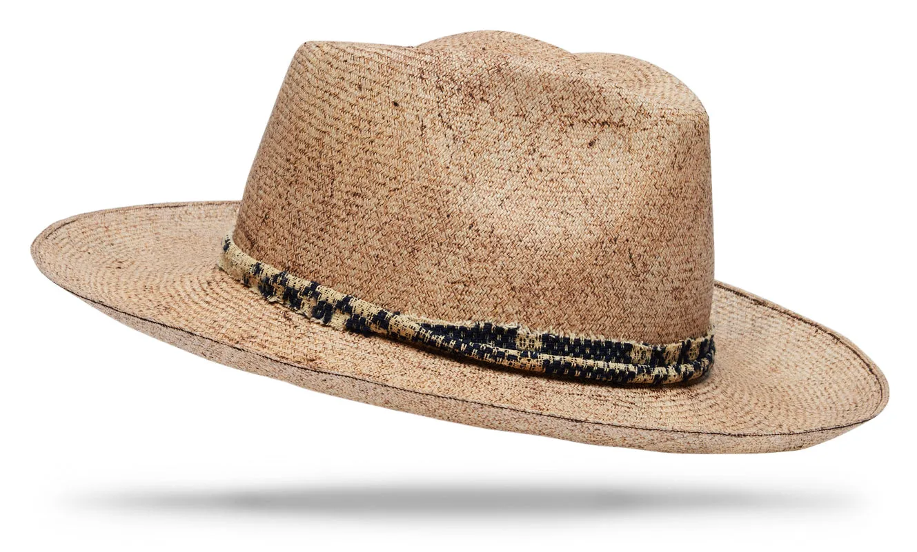 Montecristi Earth Dyed wide brim band