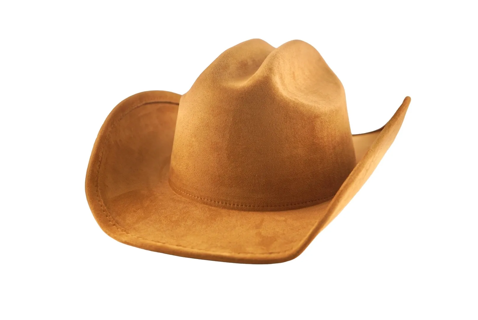 Nashville Suede Cowgirl Hat - Tan