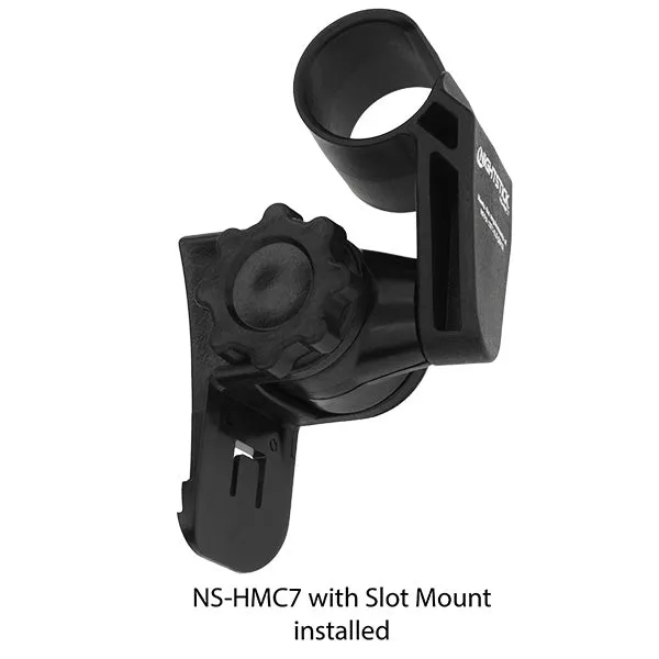 NS-HMC7: Multi-Angle Helmet Mount for Accessory Slot or Brim