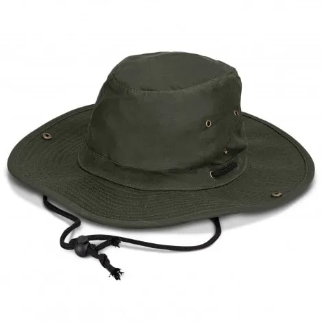 Oilskin Wide Brim Hat