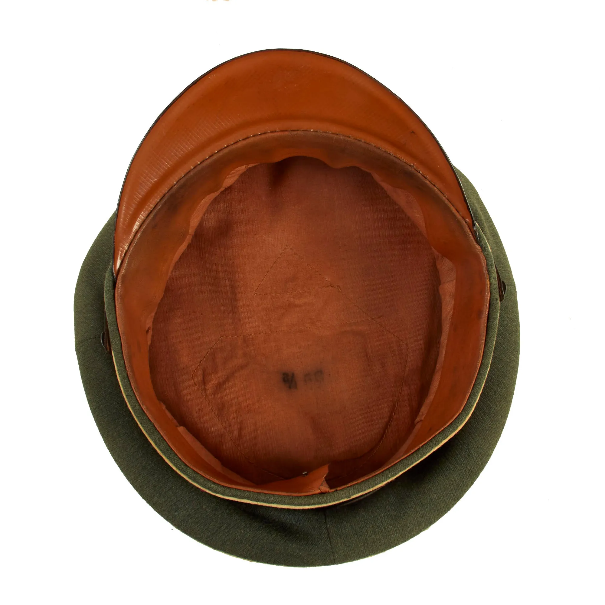 Original German WWII 1936 Dated Regt. Marked Army Heer Infantry EM/NCO Schirmmütze Visor Cap by Karl Isken - Size 59 ½