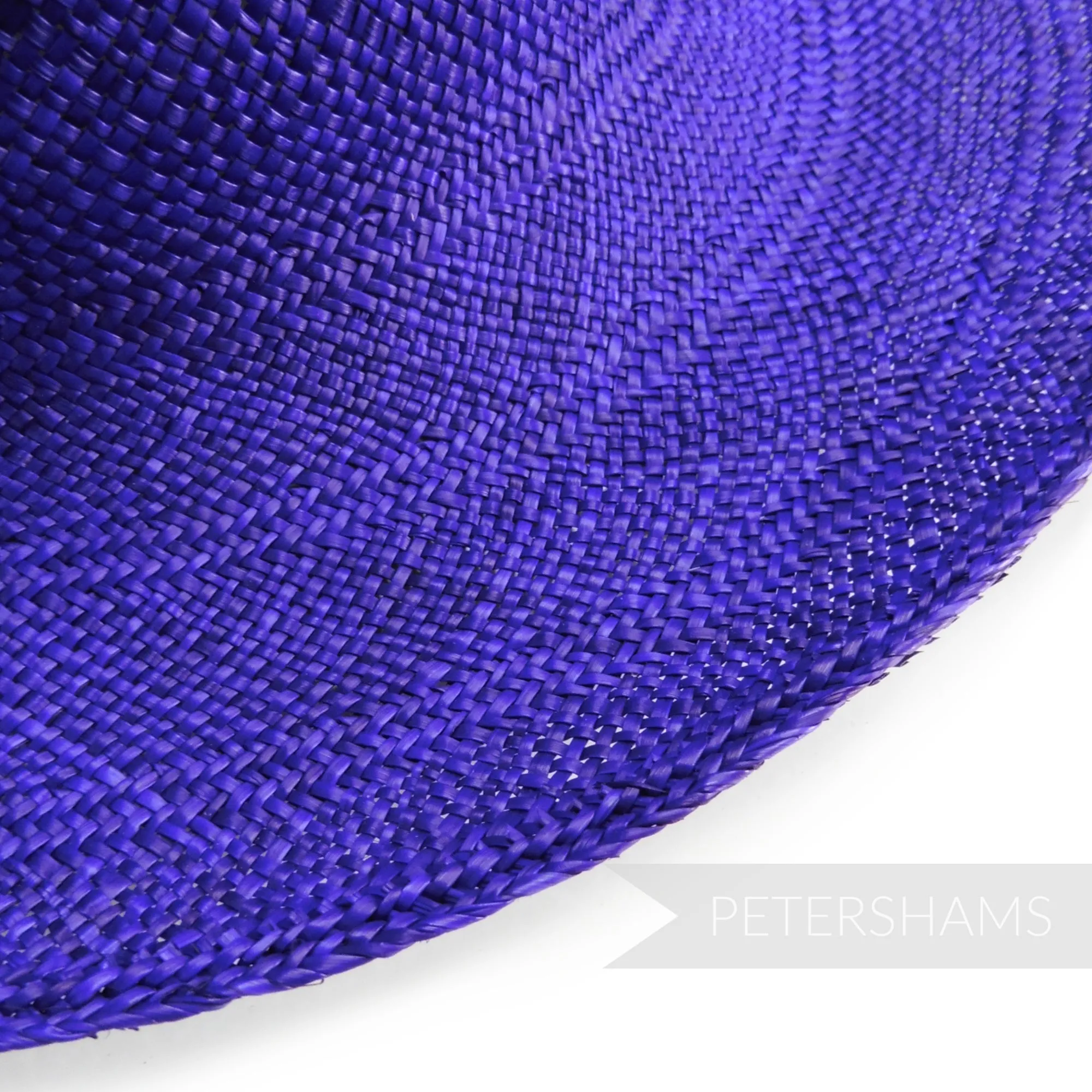 Panama Straw Capeline Hat Body - 11"