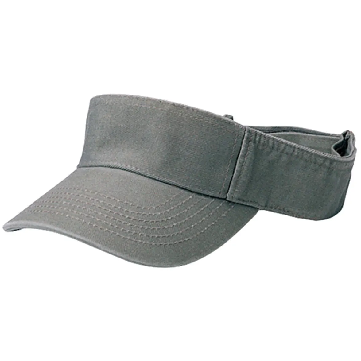 Pro Style Cotton Twill Washed Visor