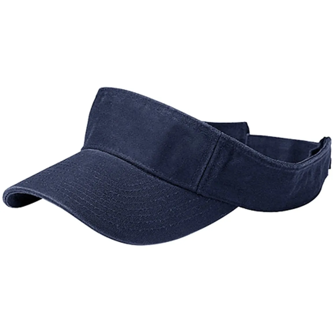 Pro Style Cotton Twill Washed Visor