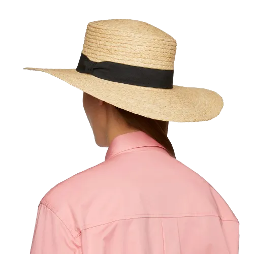 Raffia Wide Brim