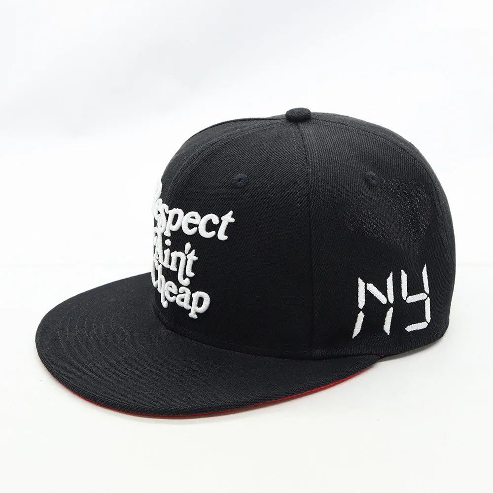 RESPECT AINT CHEAP SNAPBACK HAT