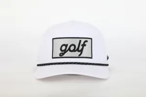 The Game Rope Golf Hat | White