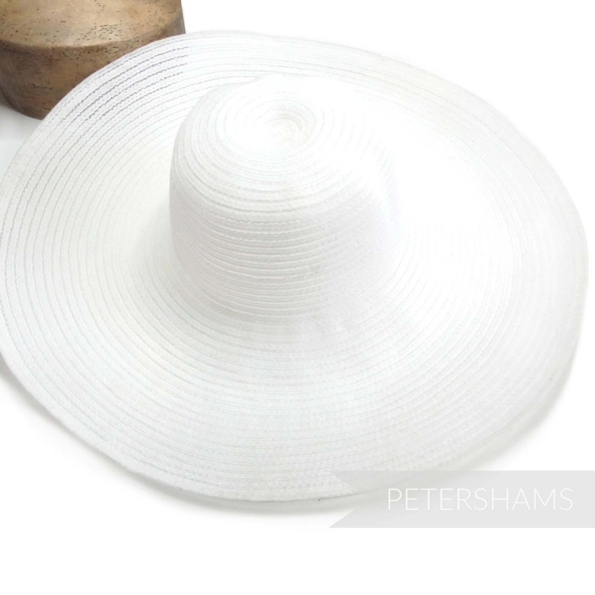 Threaded Crinoline XL Capeline Hat Body - 13"