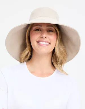 Ultra Wide Cotton Linen Hat UPF 50 