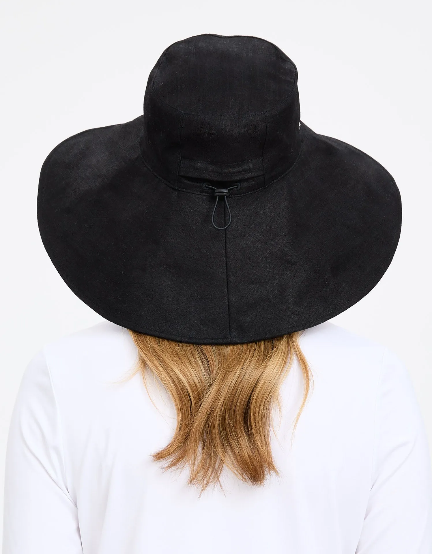 Ultra Wide Cotton Linen Hat UPF 50 