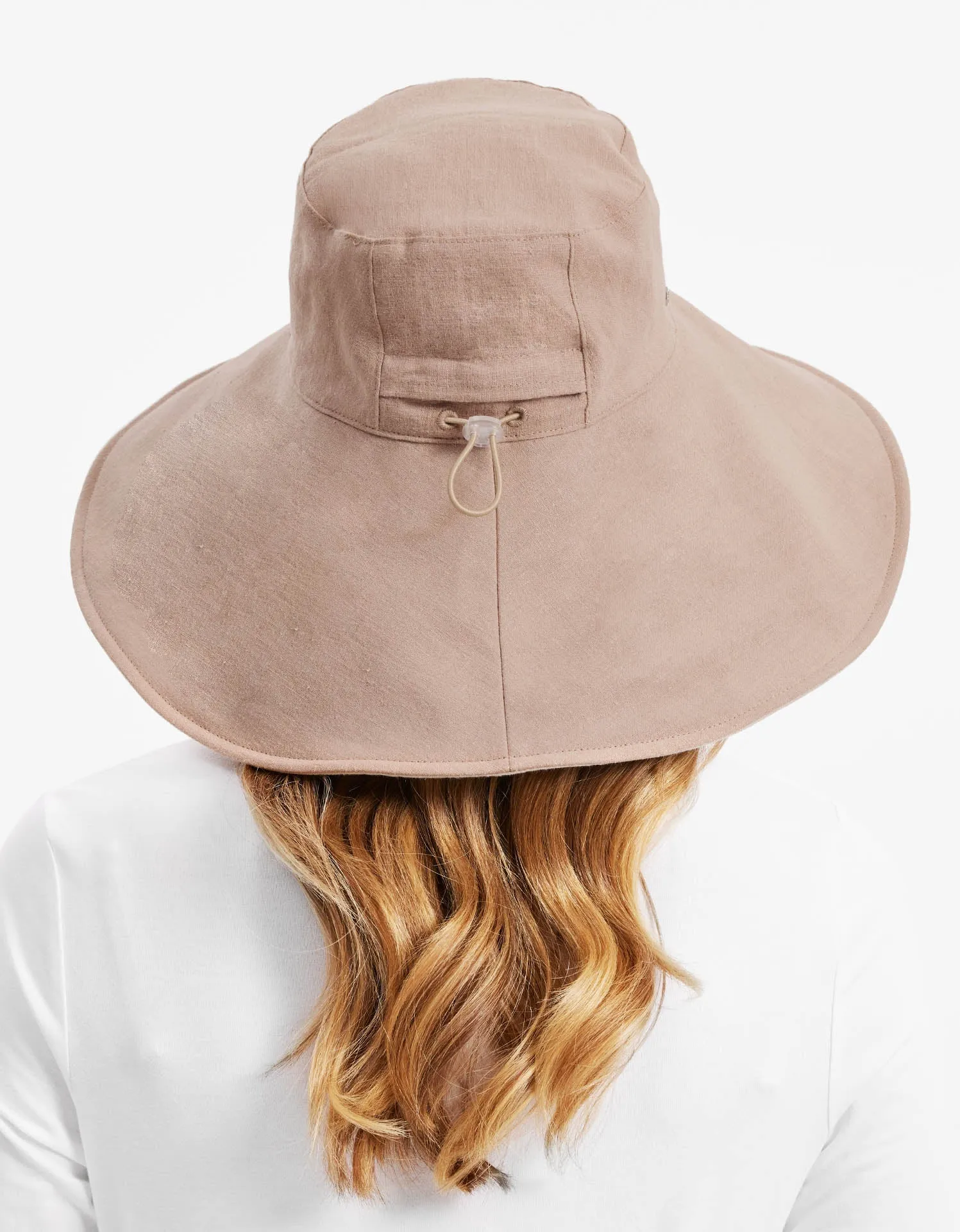 Ultra Wide Cotton Linen Hat UPF 50 