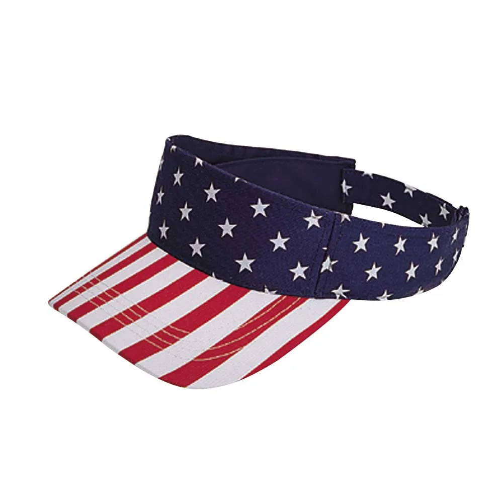 USA Flag Visor