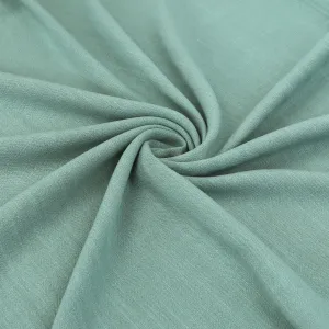 Viscose Linen Slub - Pale Seafoam