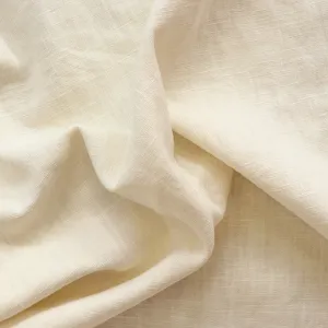 Washed Linen Cotton - Cream