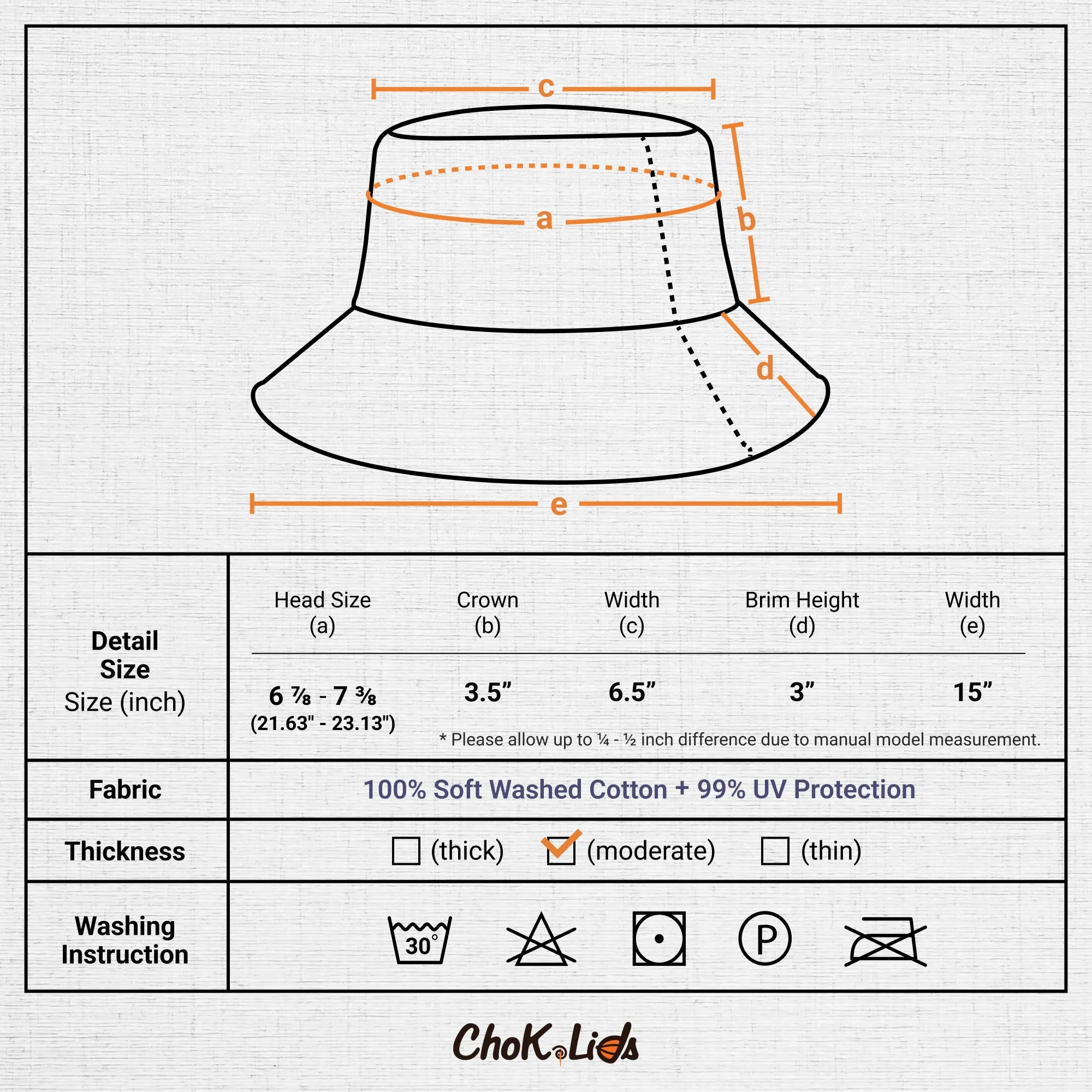 Wide Brim Frayed Bucket Hat